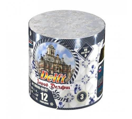 Город Делфт (0.8"х12) 24/1