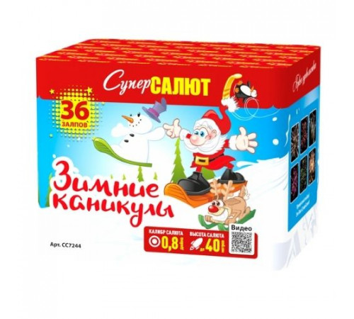 Зимние каникулы (0.8"х36) 8/1